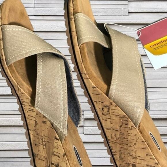 𝅺NWT Dr. Scholl’s Comfort Cushion Wedges Sz. 11 - Picture 4 of 6